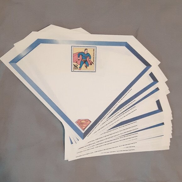 USPS Stamps * Baseball Stadium & Scooby Doo Panes * Superman * Postcard Train - Picture 9 of 16